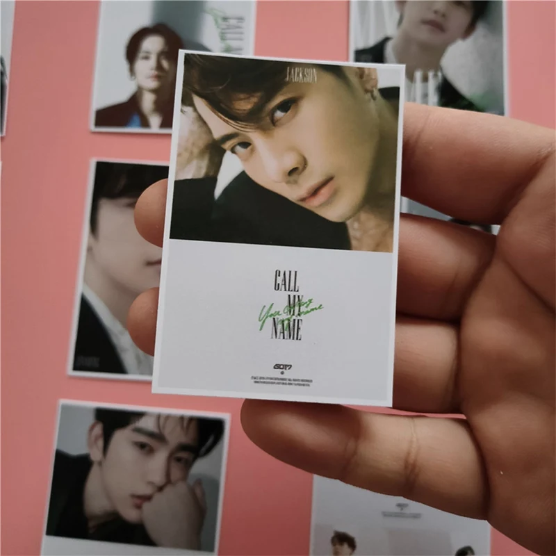 Новинка 16 шт./компл. KPOP GOT7 новый альбом для звонков с именем Фотокарточка