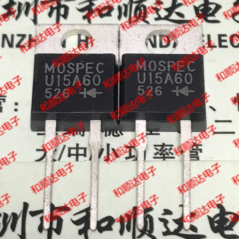 

10pcs/lot U15A60 New Spot TO-220 600V 15A