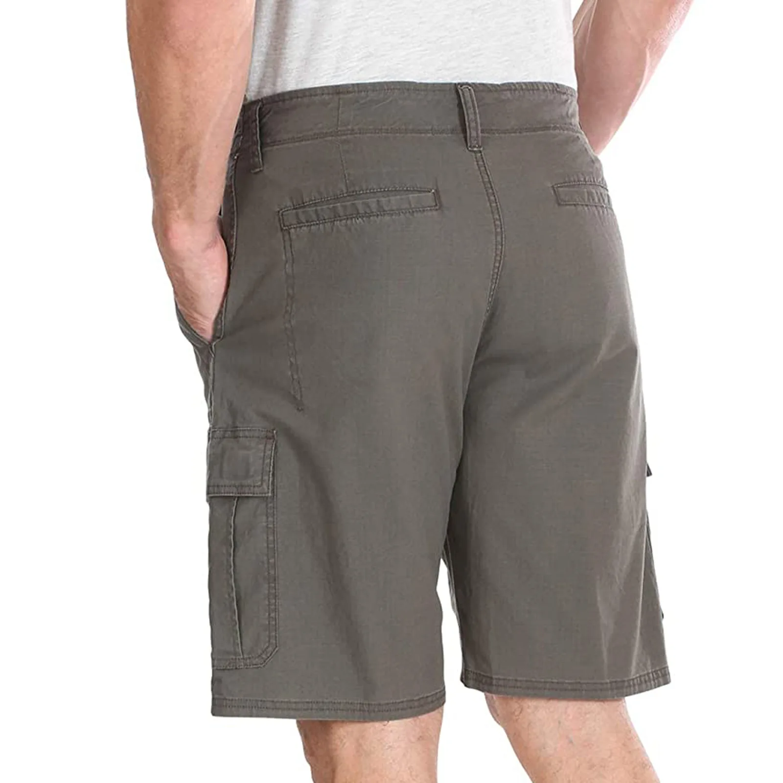 

Men Shorts New Casual Large Size 5Xl Casual Cargo Shorts 2021 Fashion Streetwear Zipper Fifth Pants for Summer with Pocket