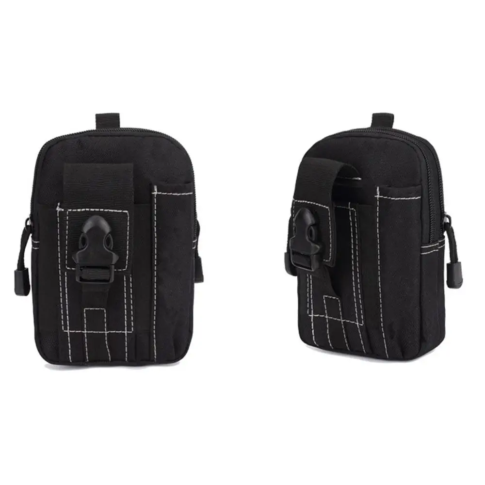

12*17.5*6CM Oxford Cloth Military Waist Pocket Tactical Belt Pouch Waist Pack Bag Durable Camping Multifunction Accessories NEW