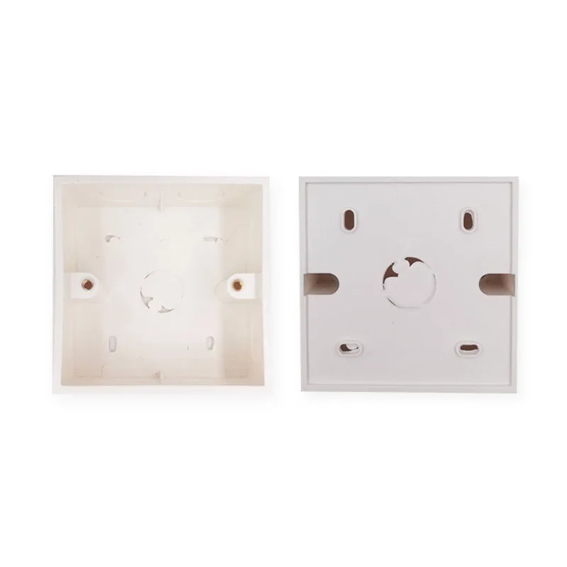 Высококачественная внешняя Монтажная настенная коммутационная коробка 86*86*43 мм