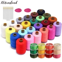 1000 yards spools 24 colors sewing thread kits polyester thread color bobbin thread needlework quilting embroidery diy supplies