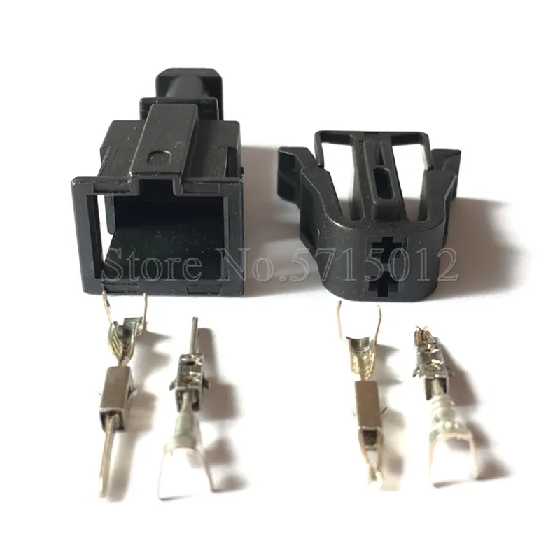 

2 Hole 535972731 Automotive Connector Car Audio Sensor Wire Plug For VW