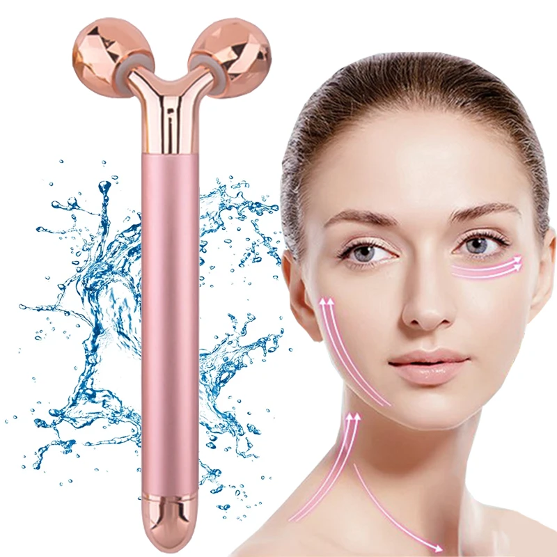 Энергию Красота бар Электрический Вибрационный роликовый массажер для ухода за