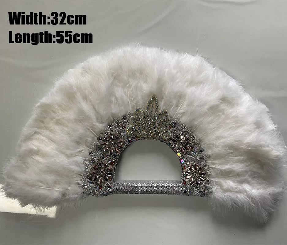 Африканский ручной веер работы роскошные нигерийские кружевные перья для танцев