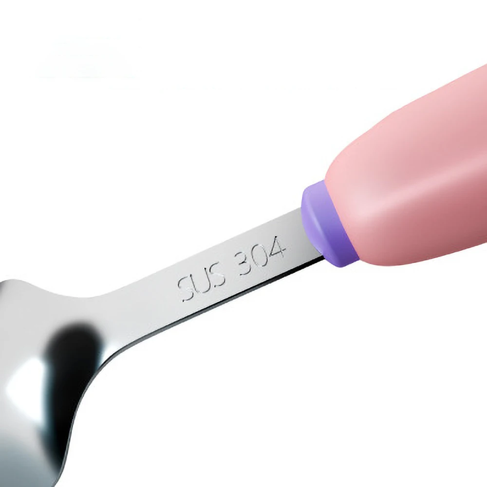 Детские Ложки посуда для кормления столовые приборы детей ложка силиконовые