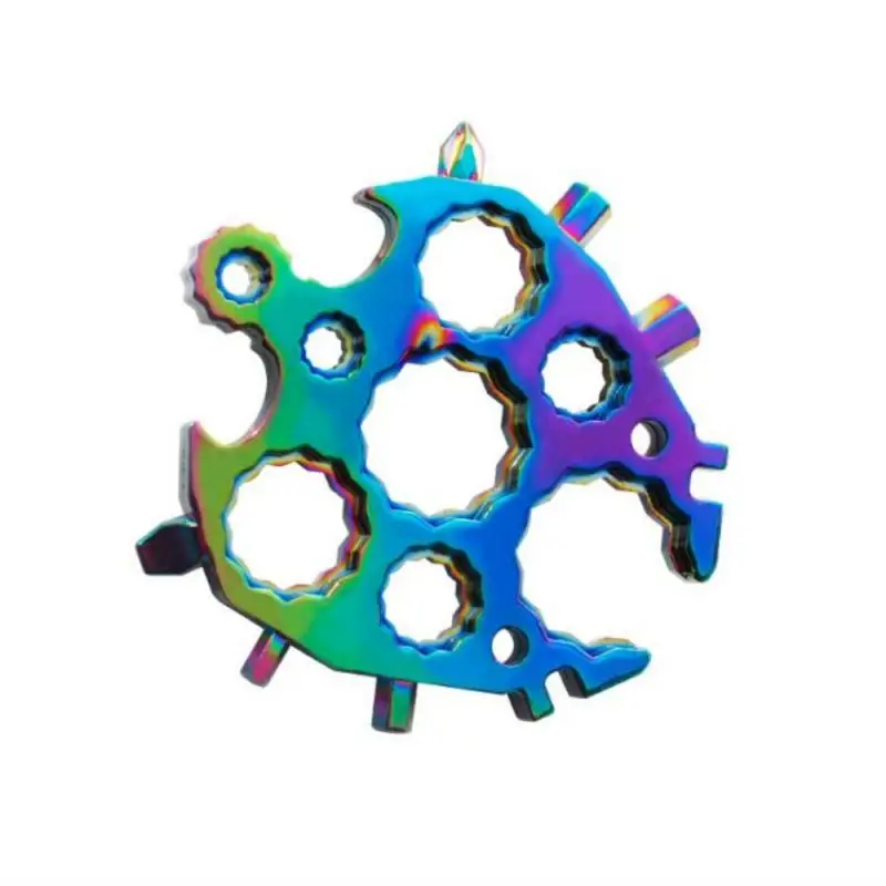 

20 In 1 Tool Turtle Snowflake Wrench Multifunctional Turtle-shaped Octagonal Wrench Household Bicycle Repair Wrench Combination