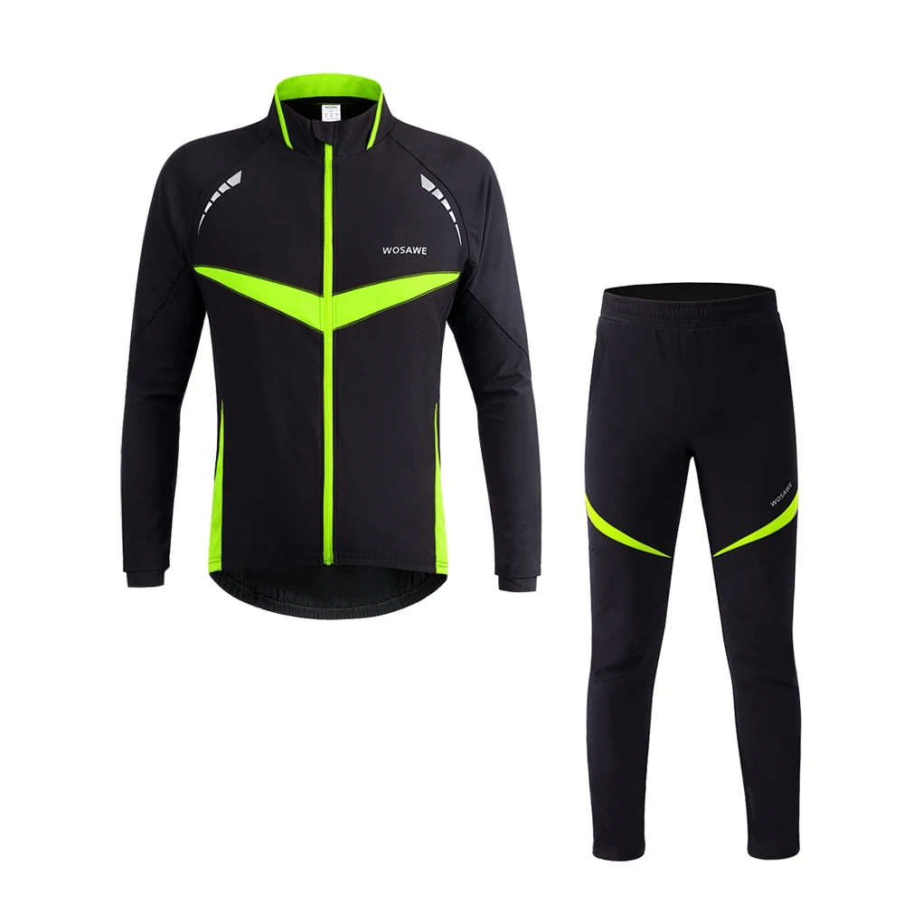 Осенне зимняя мотоциклетная куртка и брюки WOSAWE теплый комплект для езды по