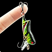 1pcs 4 5cm 3 5g bionic fishing bait plastic fishing tackle locust micro object fishing bait simulation grasshopper bait
