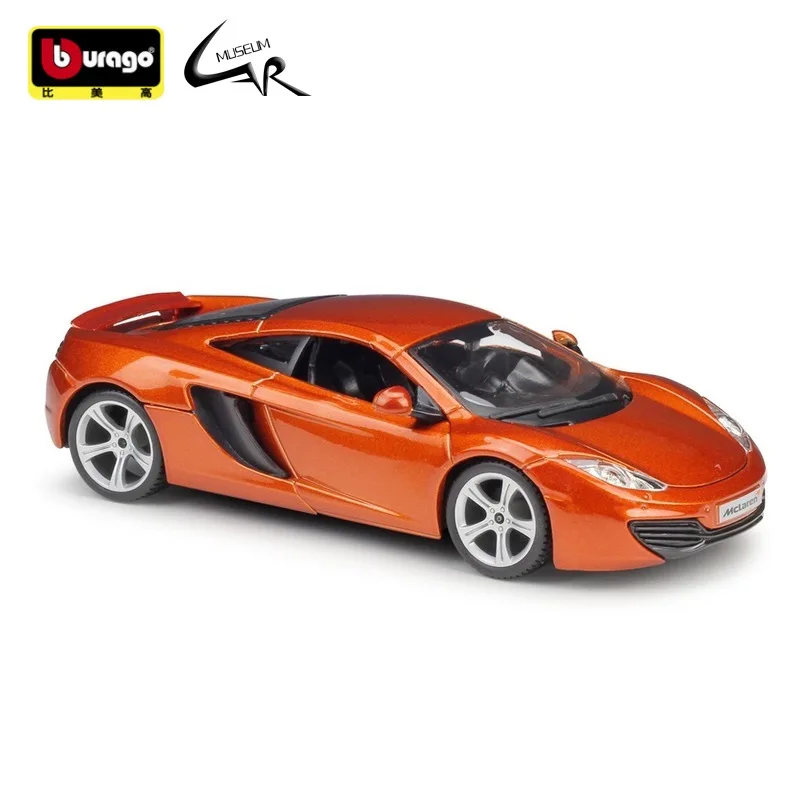 

Bburago 1:24 модель автомобиля симулятор гонок Сплава Металлический Игрушечный Автомобиль детская игрушка в подарок коллекция Mclaren MP4-12C