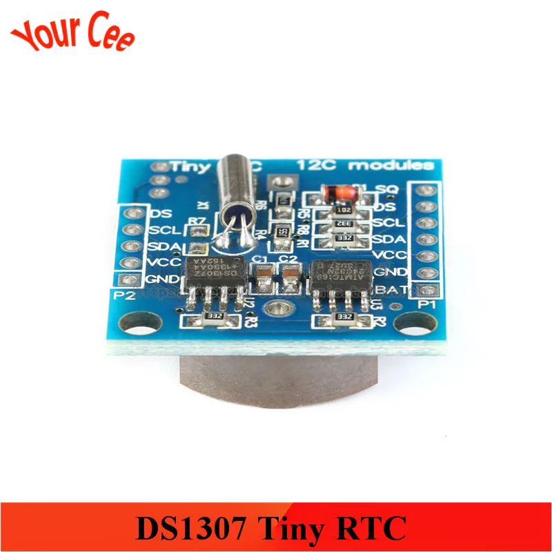DS1307 часы крошечные RTC I2C модули 24C32 модуль памяти без батареи |