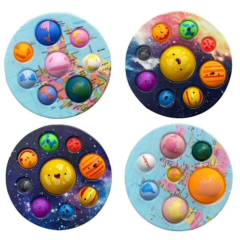 Новые милые простые диммы для снятия стресса Детские сенсорные игрушки