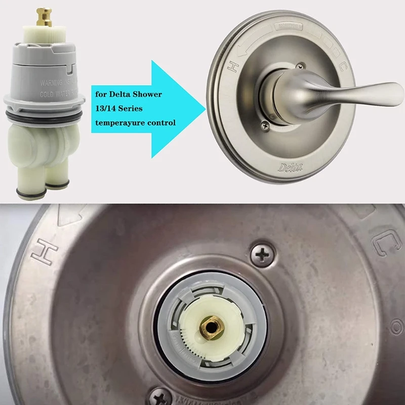 

High Quality for Showers and Bathtubs Delta 13/14 Series Universal Temperature Control Single Function Delta Metal