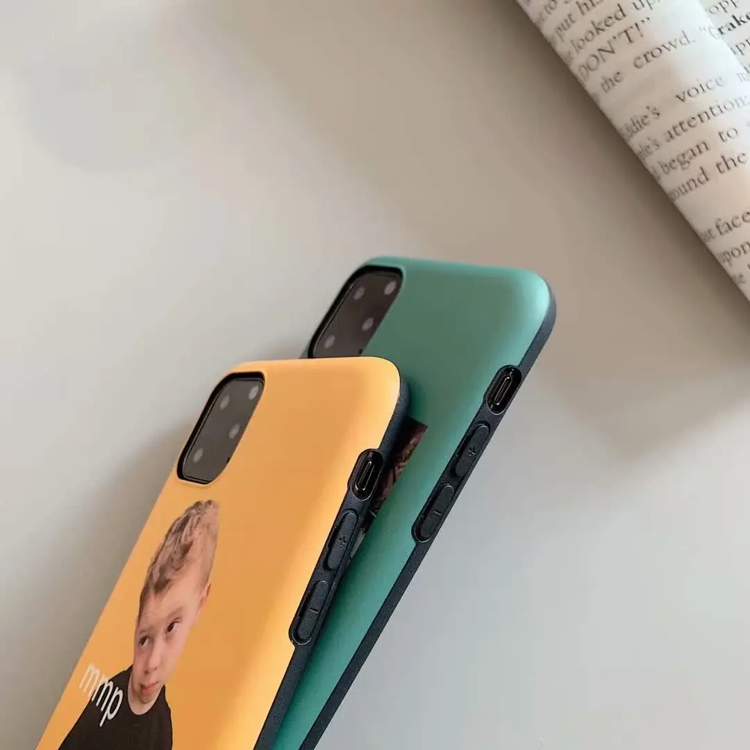 KEXIN Мягкий силиконовый чехол для телефона iphone 11 Pro XS MAX XR Fun Boy Smile Apple 7 8 6s 6 Plus