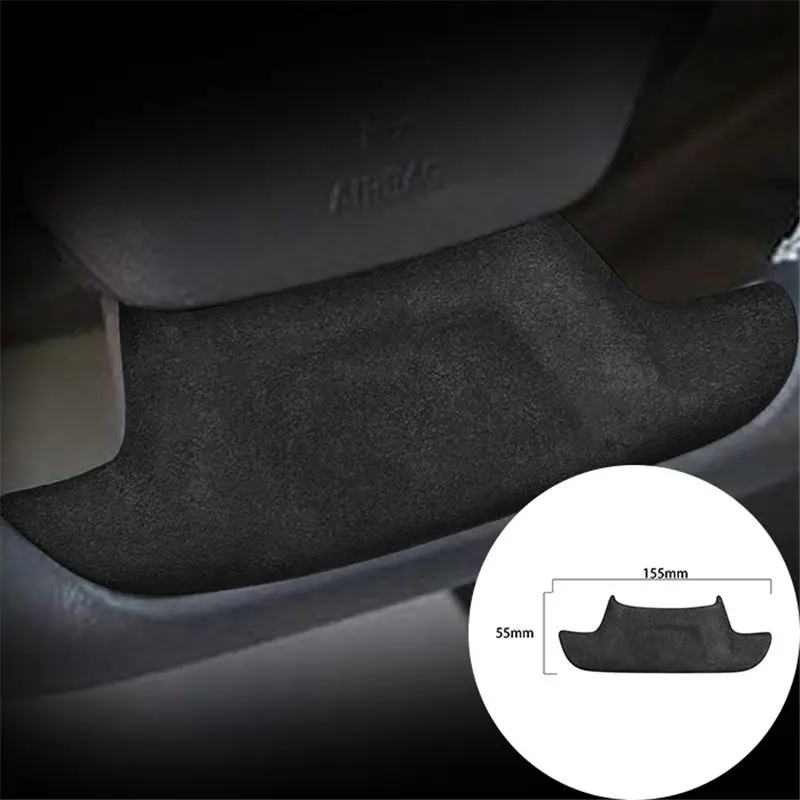 

For Chevrolet Camaro 2016-2020 Alcantara Suede Wrap Car Steering Wheel Panel Strip Cover Trim Sticker Internal Accessories