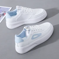 spring new korean version small white shoes female student board shoes female thick bottom muffin shoes