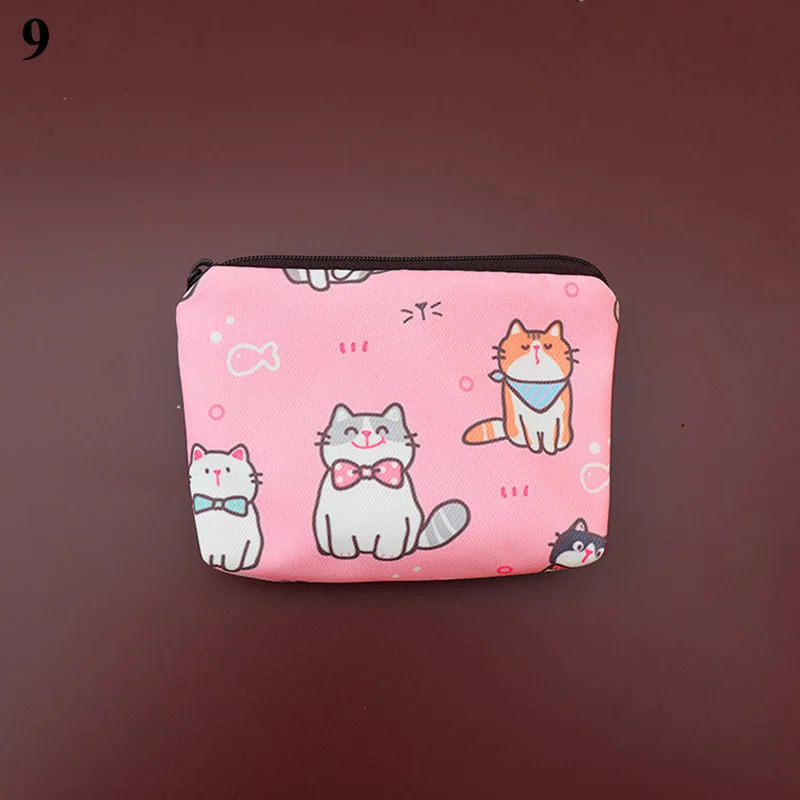 

Cute Panda Dog Cat Cartoon Women Coin Purse Mini Cute Zipper Animal Girls Coin Wallet USB Cable Bag Key Wallets