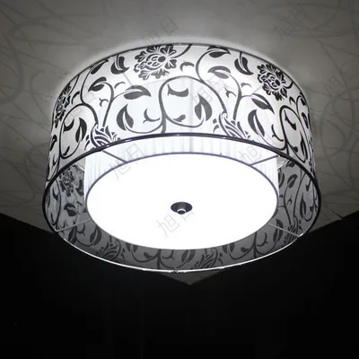 

Lamparas De Techo Colgante Led Ceiling Light New Arrival Romantic Wavy Light Fabric Color Ceiling Dia 500*h200mm Free Shipping