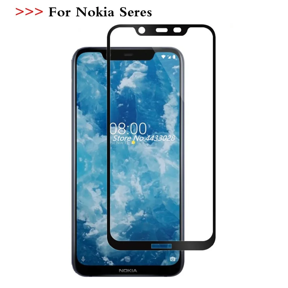 Полноэкранные Защитные пленки для Nokia 2 3 5 6 7 8 закаленное стекло plus защитная