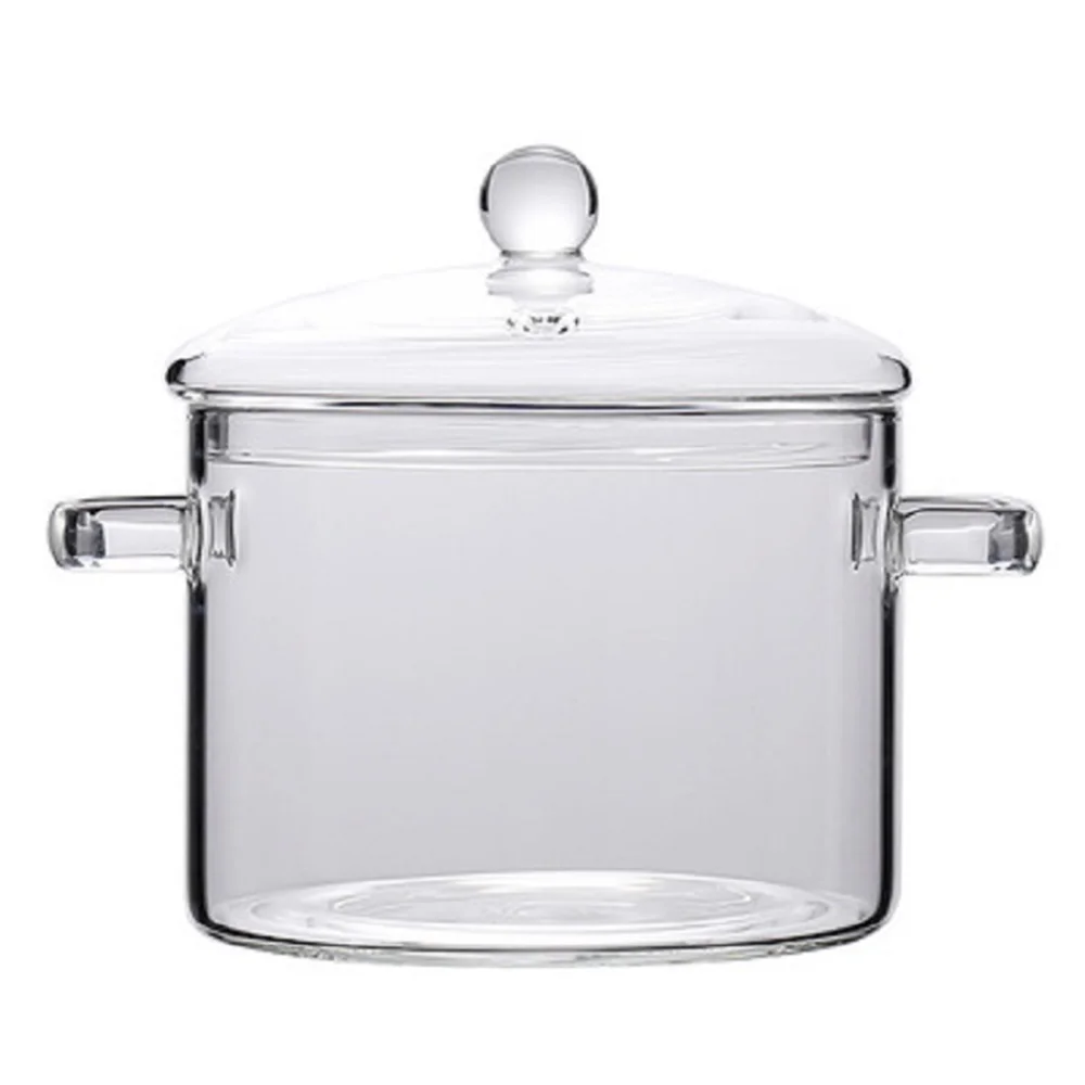 

Heat Resistant Glass Soup Pot Bowl High Borosilicate