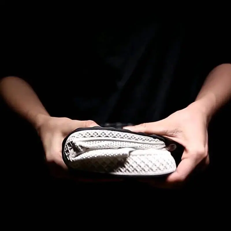 2020 г. Осенняя новая стильная обувь из сетчатого материала мужская на резиновой