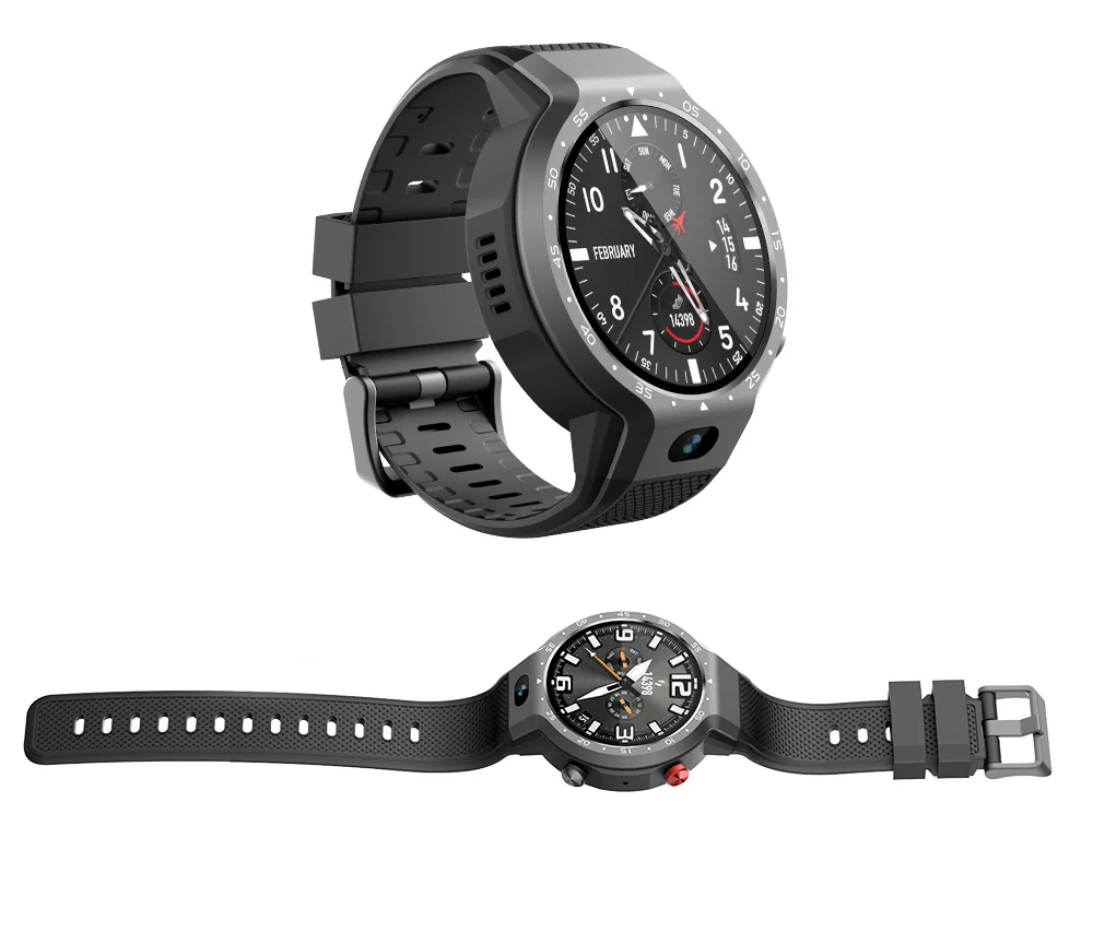 4G Smartwatch телефон Android 7.1.1 1 Гб+ 16 Гб Шагомер фитнес трекер Поддержка gps Wi-Fi сердечного ритма Bluetooth Smartwatch