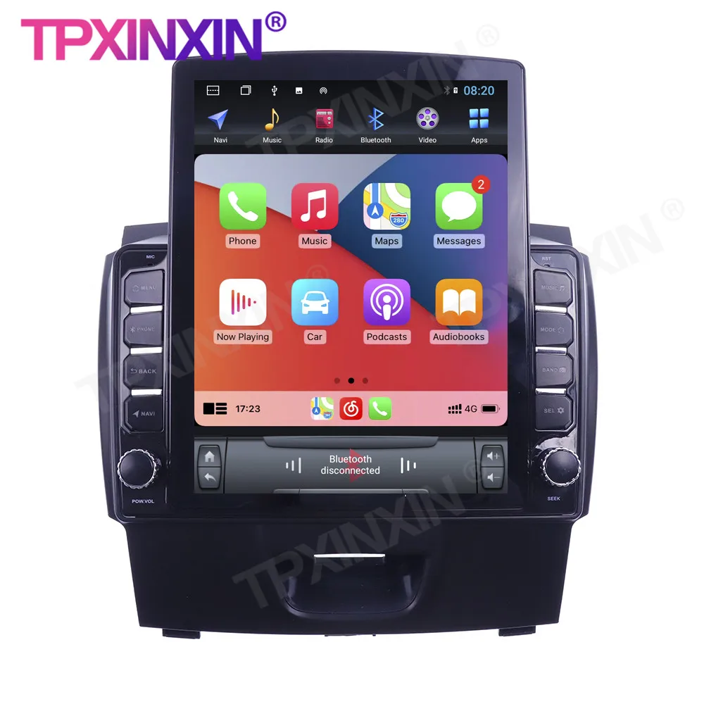 저렴한 테슬라 스타일 자동차 라디오 안드로이드 2015G 무선 카플레이 스테레오 수신기 자동차 라디오 플레이어 라디오 IPS DSP, 쉐보레 S10 2018-128