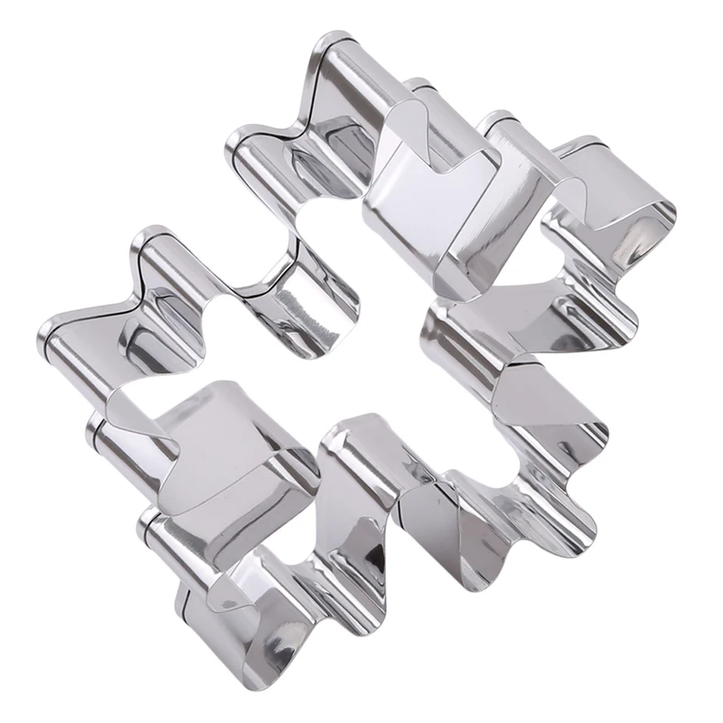 Лидер продаж формы для печенья Рождественская Снежинка нож из нержавеющей стали