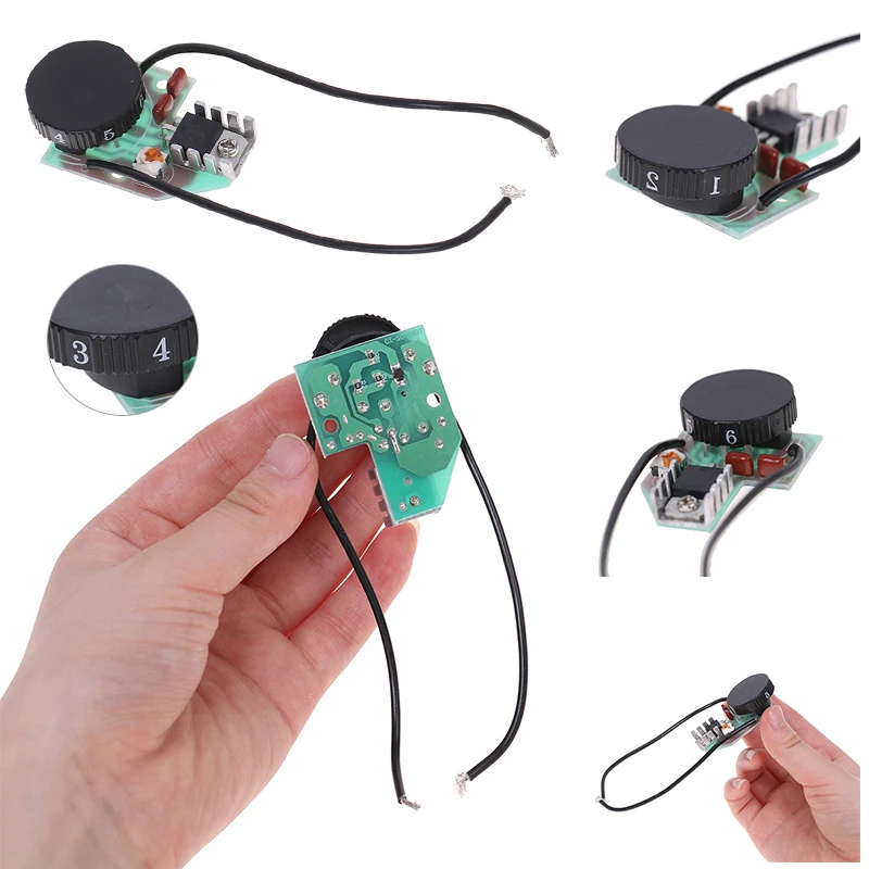 

Rated Current 12A Rated Voltage 250V Replacement Electric Power Tool Speed Control Controller Switch