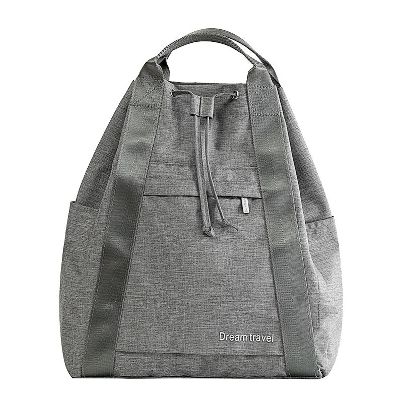 Женский дорожный рюкзак на шнурке из ткани Оксфорд водонепроницаемый