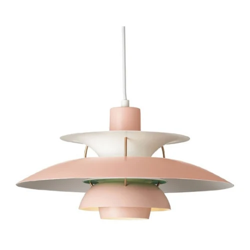 Скандинавский E27 PH5 подвесной светильник цветной зонтик Led Hanglamp освещение для