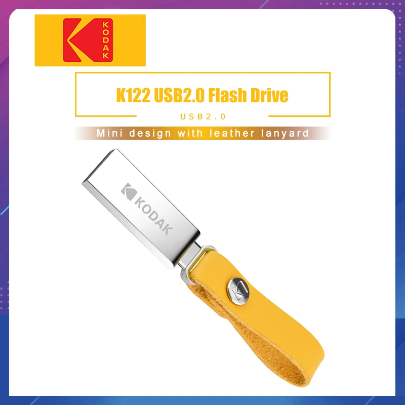 Kodak K122 металлический USB флеш-накопитель 64 ГБ 32 оперативной памяти 16 Гб встроенной