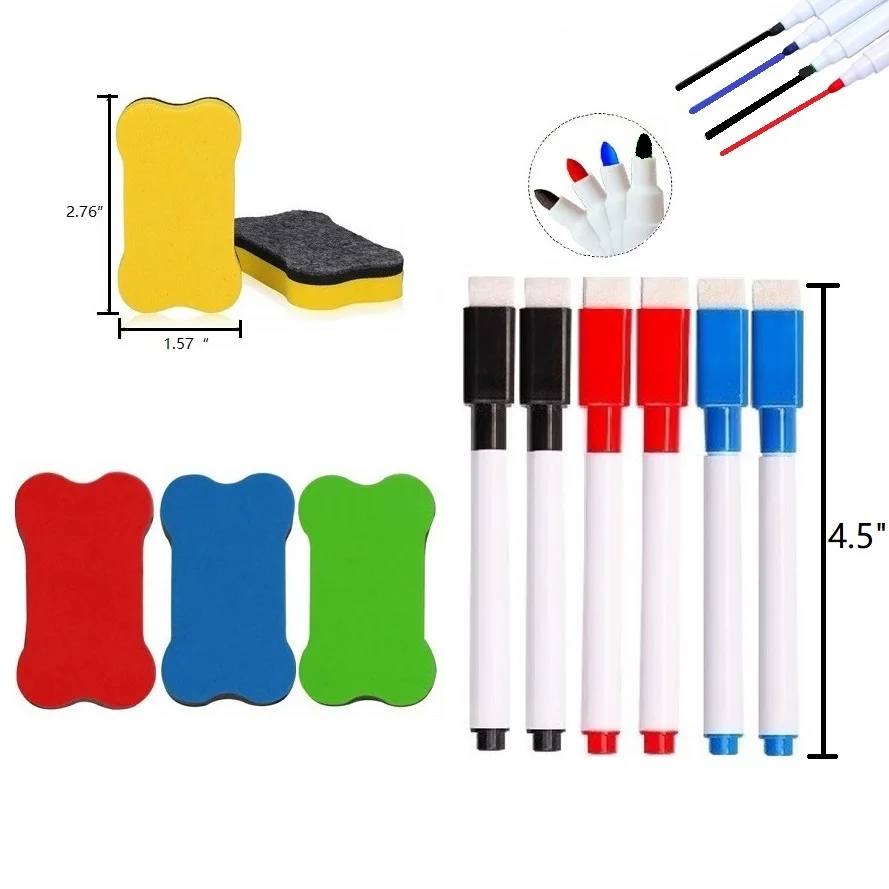 Магнитная белая доска формата A4 + A3 еженедельный меню планировщик список покупок