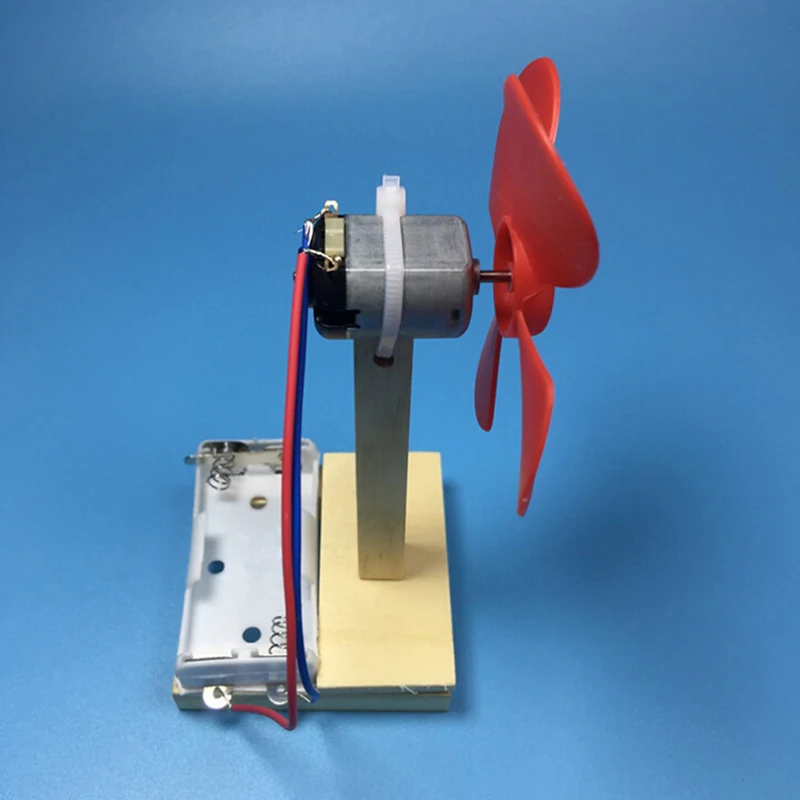 Горячая Распродажа DIY электрический вентилятор модели комплект Детские игрушки