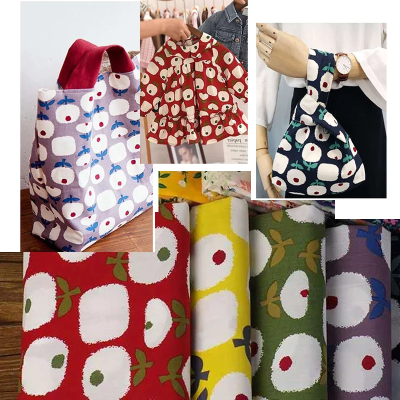 Ткань поплин с высокой плотностью печати 100% хлопчатобумажная ткань шитье своими