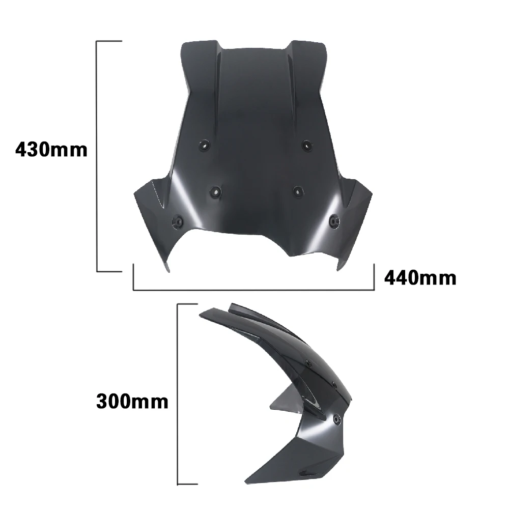

Windshield For BMW F800GS F650GS F800 F650 GS Motorcycle Windscreen ABS Wind Deflector And Navigation Mounting Bracket 2008-2016