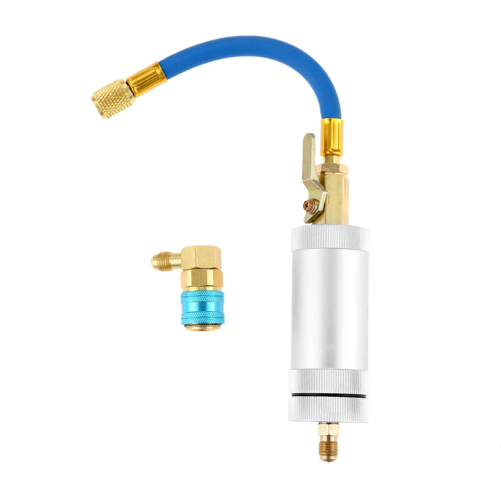 1/4 &quotмасляный инжектор SAE 2OZ R134A R12 R22 автомобильное масло охлаждающая жидкость