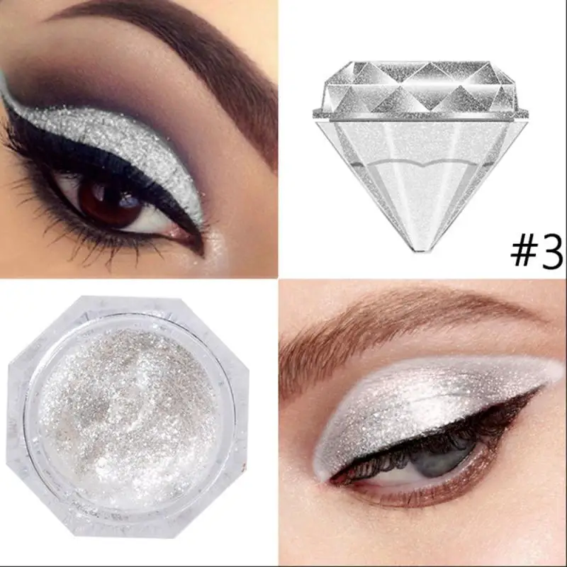 

LANGMANNI 6 Color Diamond Pearl Liquid Eyeshadow High Quality Glossy Eyeshadow Durable waterproof Eye Makeup TSLM1