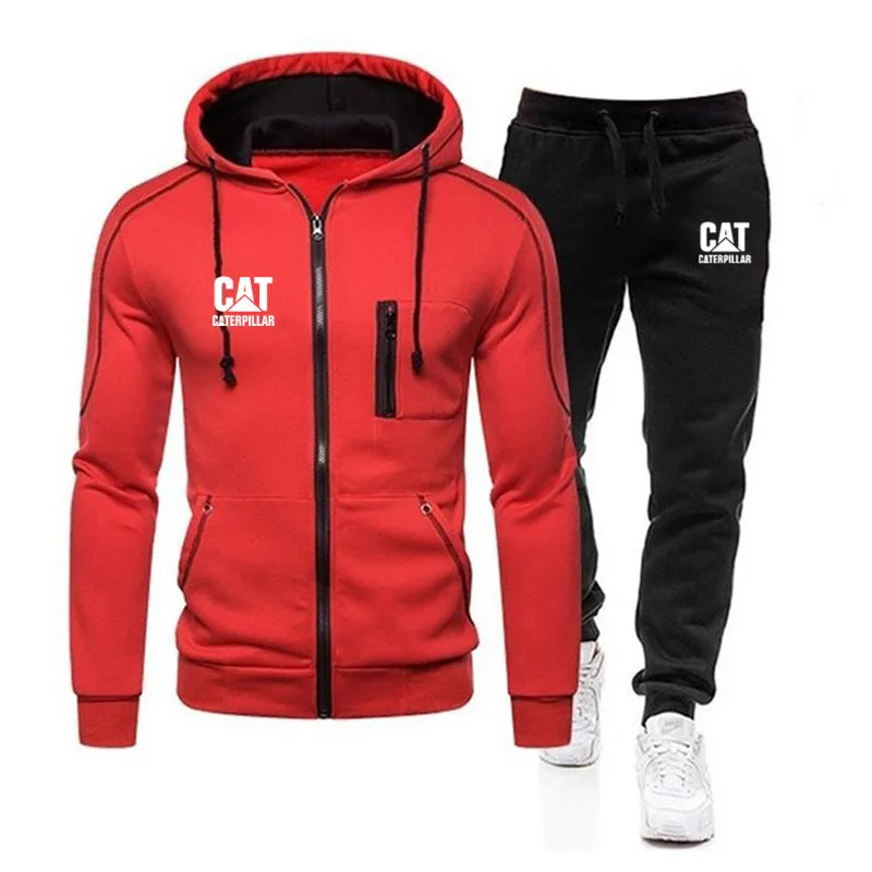 

autumn 2020 Sport Suit Men Quick Dry Sports Suits Loose Tracksuits Mens Brand Fitness Running suits Set Warm Jogging Tracksuit