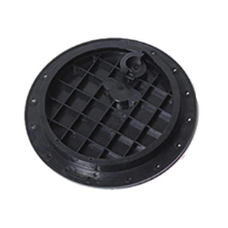 

8 Inch Deck Plate Kit, Deck Hatch Cover with Bottom Cover for Kayak Marine Boat Solid & Sturdy