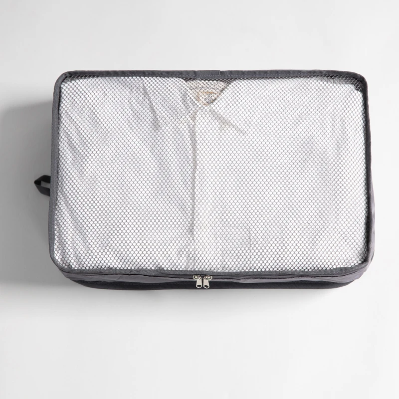 3 шт./компл. портативные дорожные несессеры Сетчатая Сумка для багажа органайзер