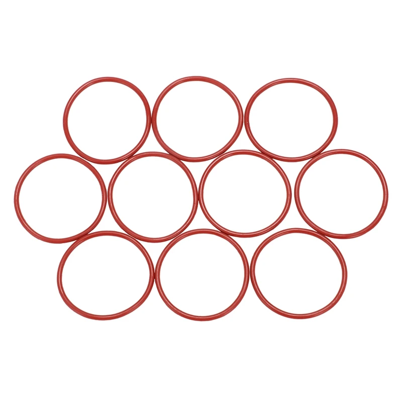 HTHL-10 шт Силиконовое уплотнительное кольцо сальник уплотнения шайба красный 45x2 5x40