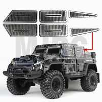 6pcs stainless steel metal side window protection net for 110 rc crawler car trax trx 4 tactical unit 82066 4 trx4