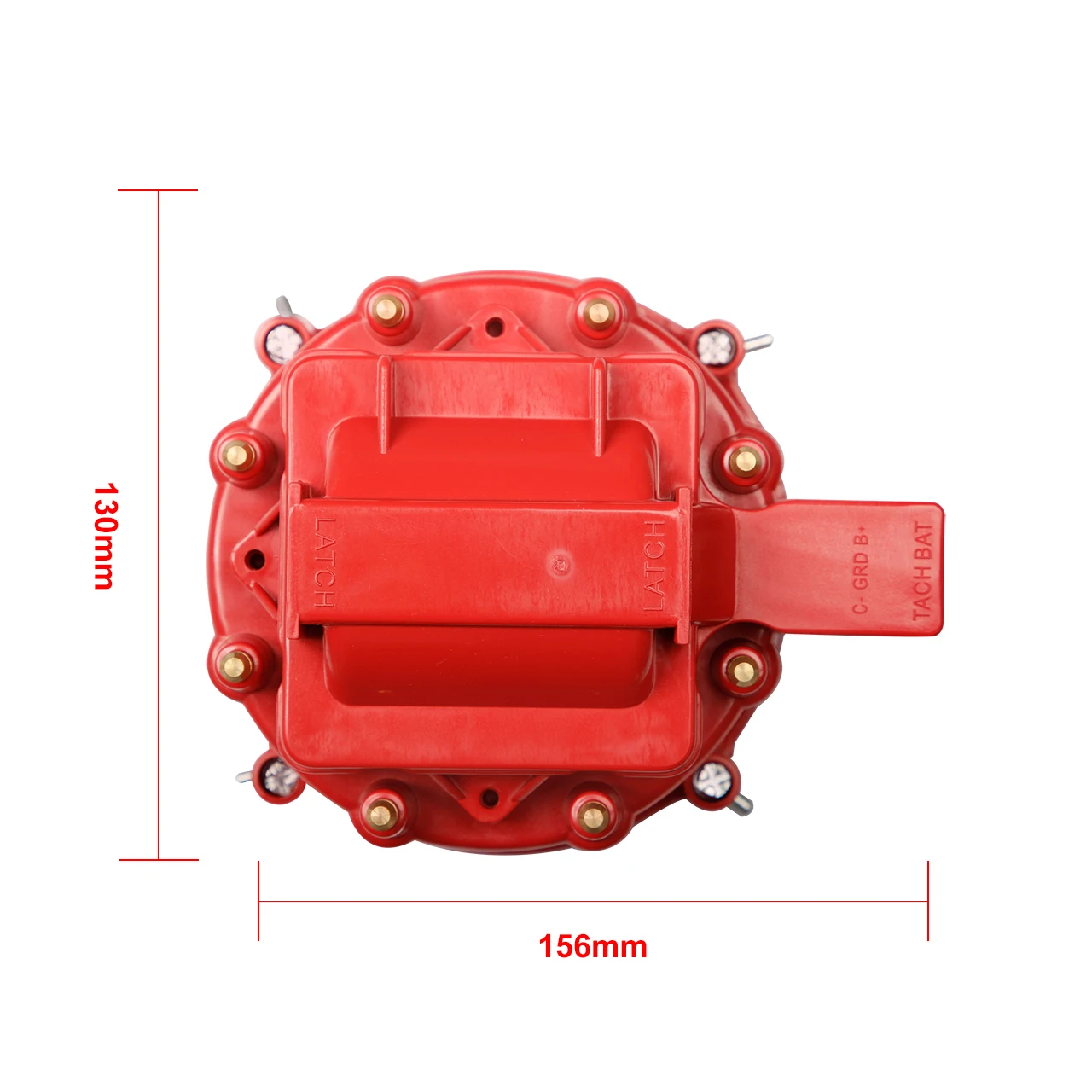 Новая крышка распределителя и комплект ротора для Chevy Ford GM SBC BBC 305 350 454 K549 красный |