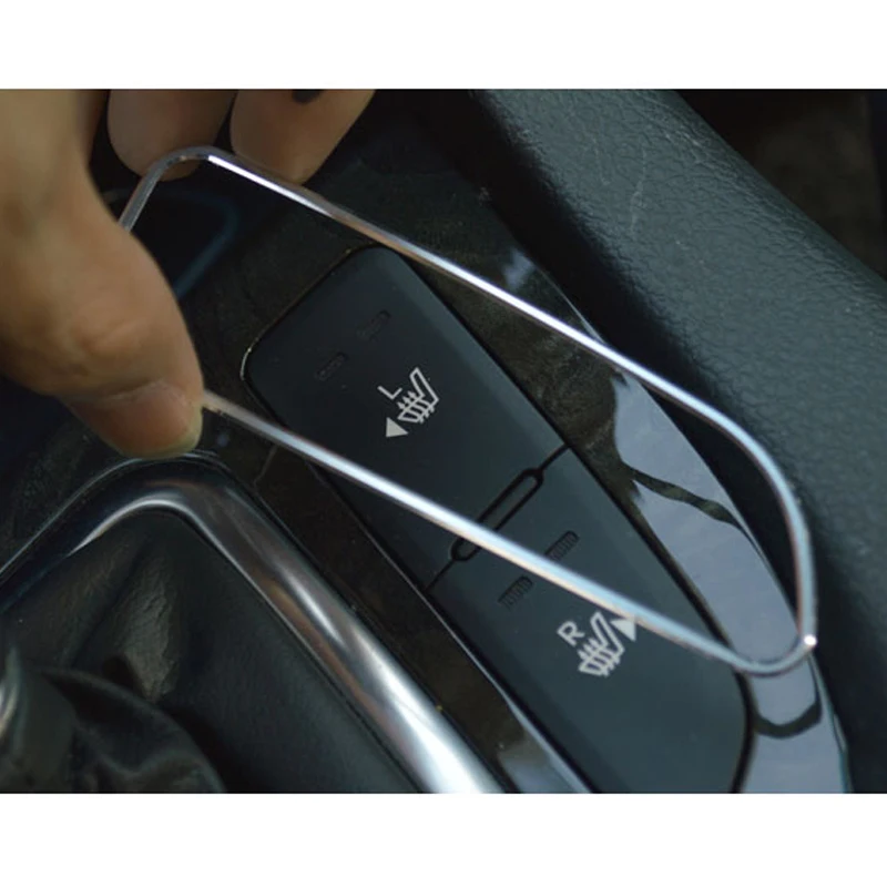 Подогрев сидений Кнопка декоративное кольцо декоративная рамка заплатка