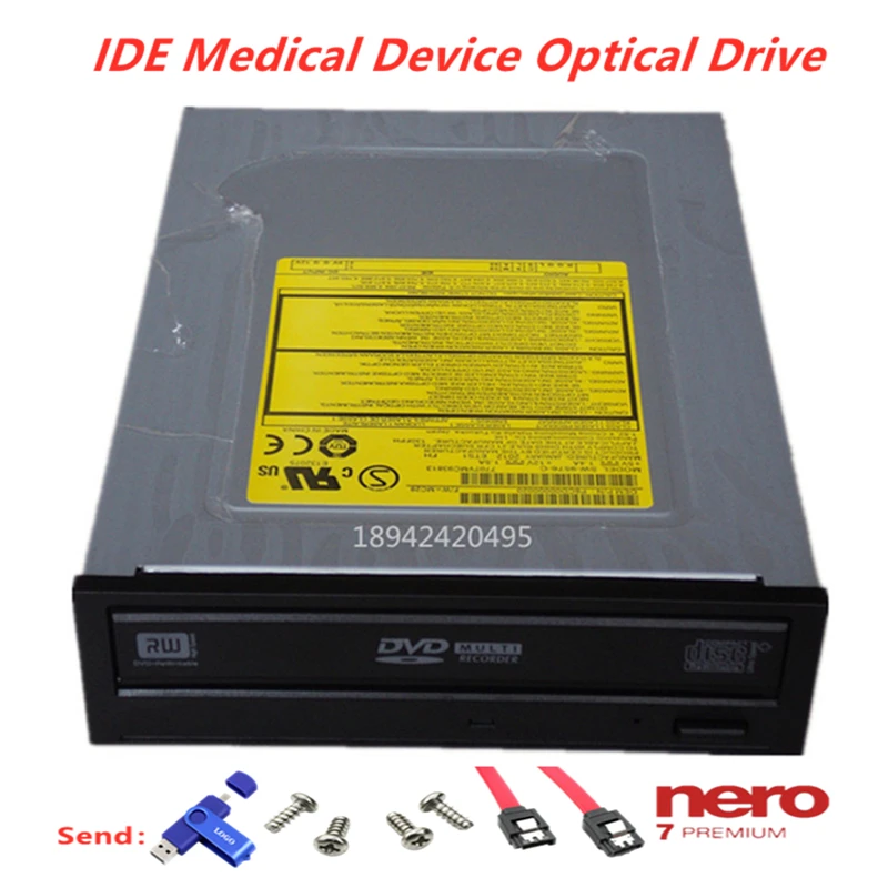 Applicable to Panasonic SW-9576-C clip DVD-RAM medical CT recording drive IDE interface hospital communication bank