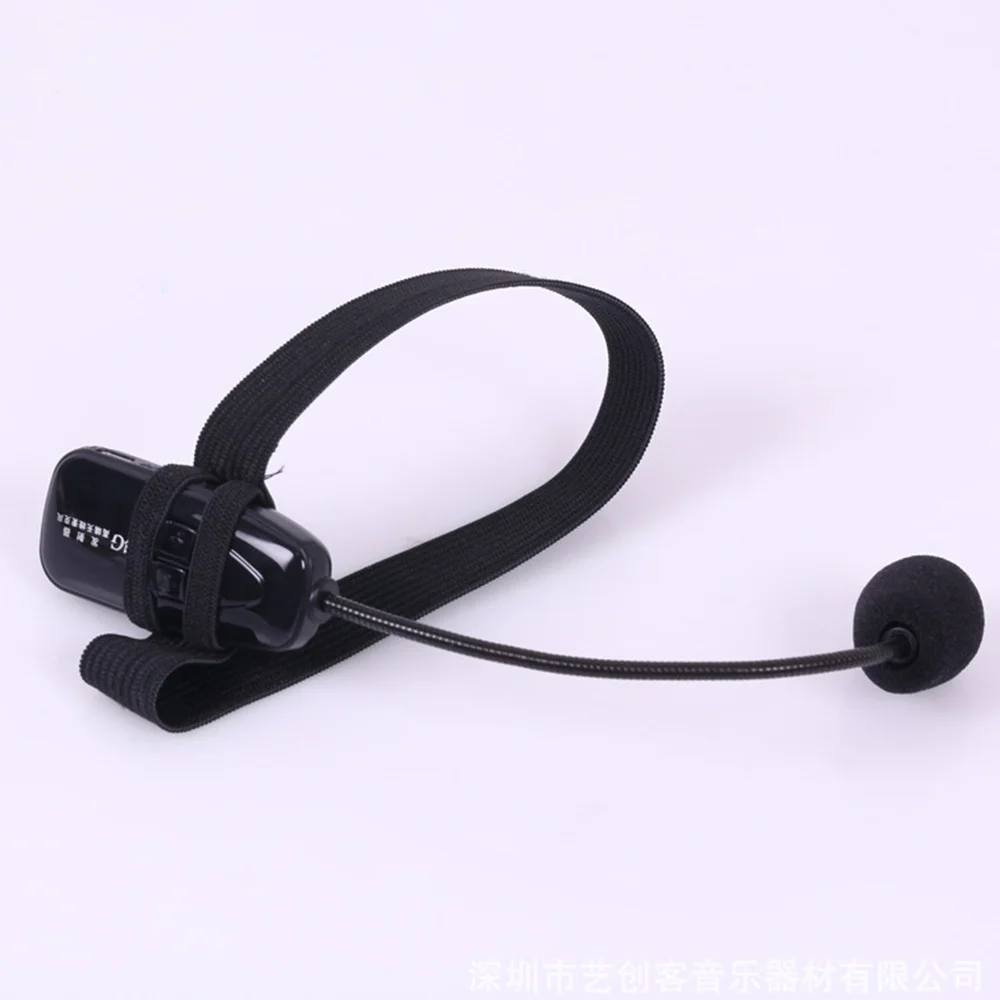 

2.4G Wireless Tie Clip Microphone Lavalier Lapel MIC Mobile Phone Wireless Microphone Erhu Pickup (Black)