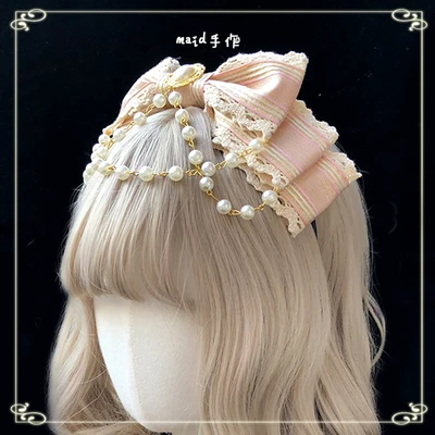 Новинка головной убор в стиле &quotЛолита&quot элегантная принцесса служанка ручная