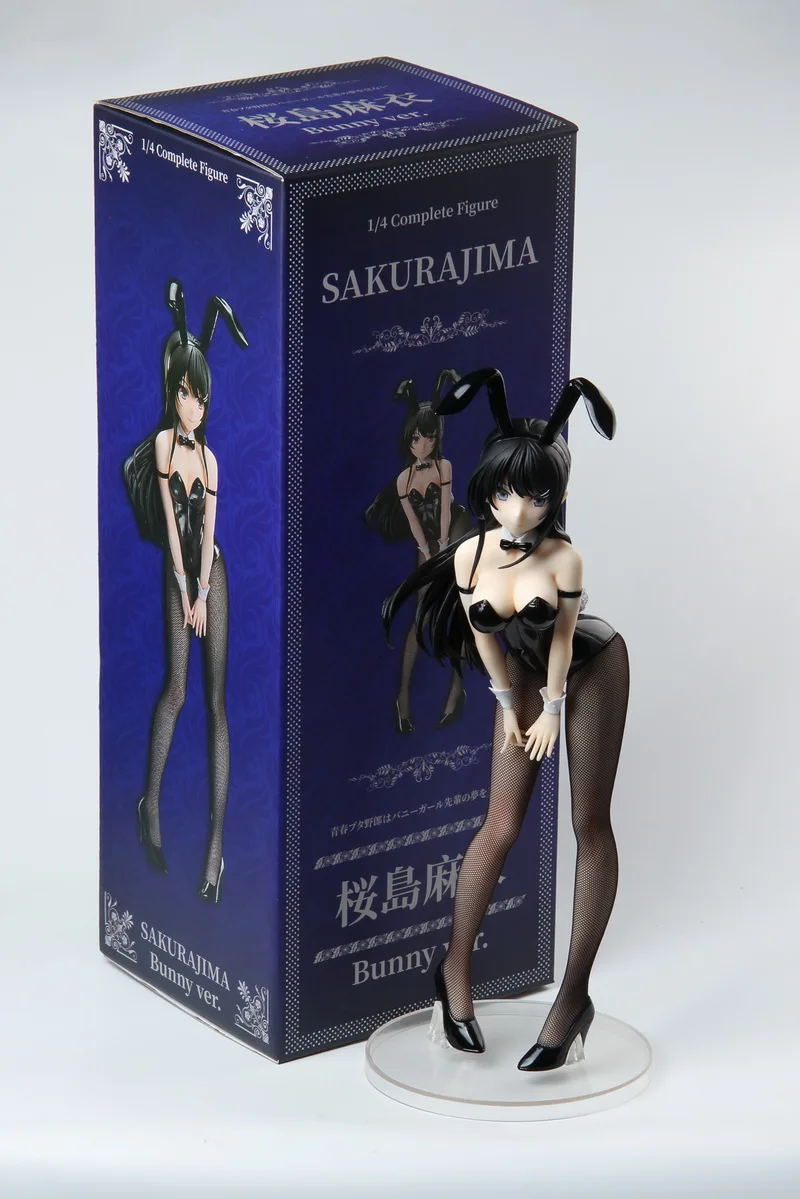 Figura DE ACCIÓN DE B-STYLE libre, modelo de juguete en PVC de Rascal No Dream of Bunny Girl Senpai Sakurajima Mai, regalo, 1/4