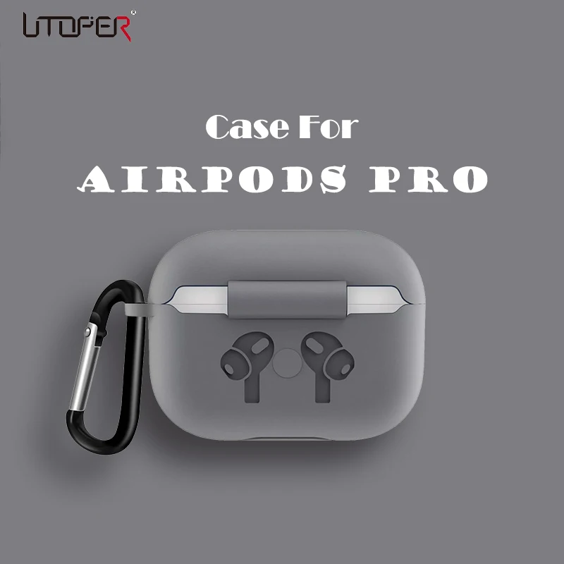 Мягкий силиконовый чехол для AirPods Pro беспроводной Bluetooth airpod 3 адаптер наушников Air